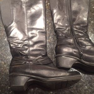 Clark’s knee high leather boots
